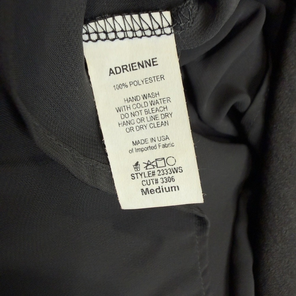 Adrienne M Silky Satin Charmeuse Midi Skirt Luxury Old Money Interview Timeless - Picture 5 of 8